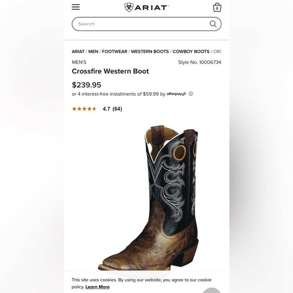 ARIAT boots